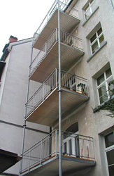 Schlosserei & Metallbau Fischer Balkon Altbaulsung